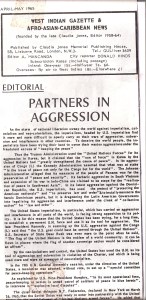West Indian Gazette April-May, 1954